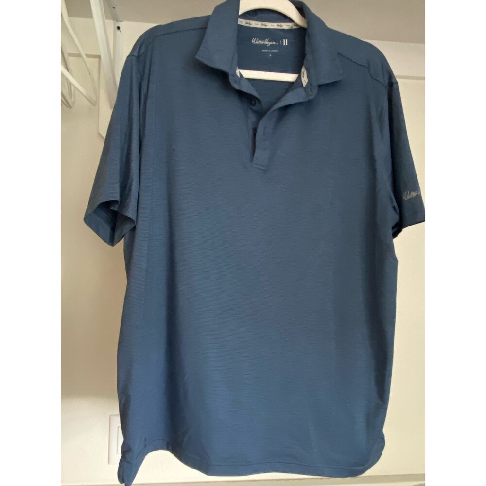 Walter Hagen‎ Men's Polo Blue Size Large